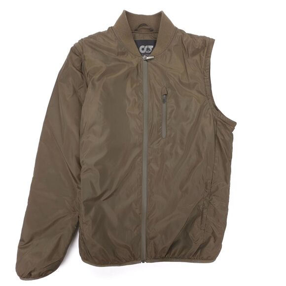 ALPHATAURI Oprim Primaloft Red Bull Puffer Bomber Jacket Convertible Gorpcore - Picture 7 of 13